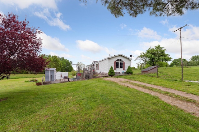 15250 142nd Ave, Big Rapids, MI 49307 - view of grassy yard