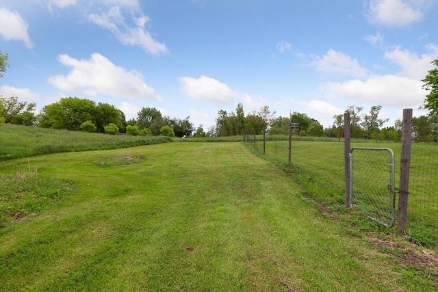 15250 142nd Ave, Big Rapids, MI 49307 - view of green lawn with a view of rural / pastoral area