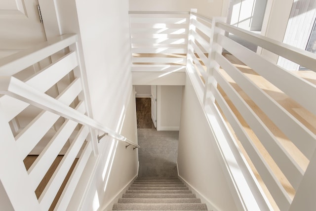 14984 Fillmore St, West Olive, MI 49460 - stairway with carpet flooring