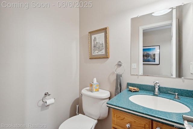 2831 Aurora Dr, Lake Orion, MI 48360 - half bath with toilet and vanity