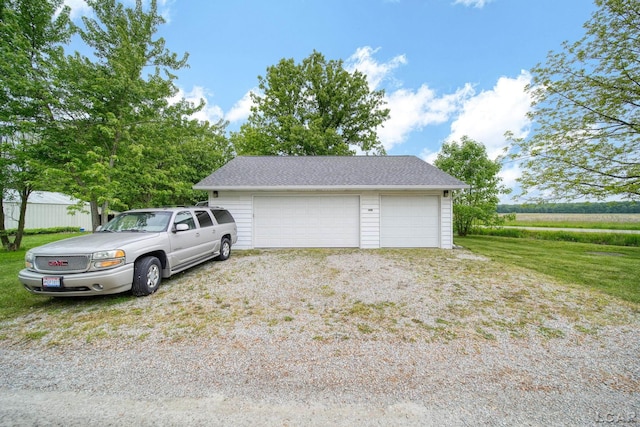227 Lake View Dr, Hudson, MI 49247 - view of detached garage