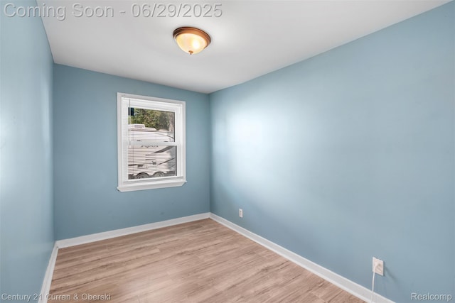 4220 Webb St, Detroit, MI 48204 - empty room with wood finished floors and baseboards