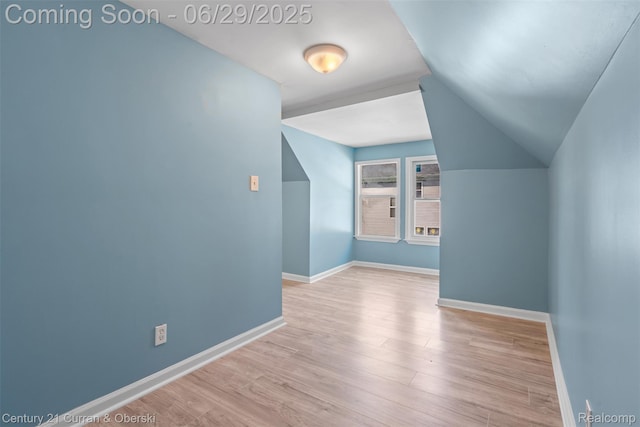 4220 Webb St, Detroit, MI 48204 - additional living space with wood finished floors and lofted ceiling