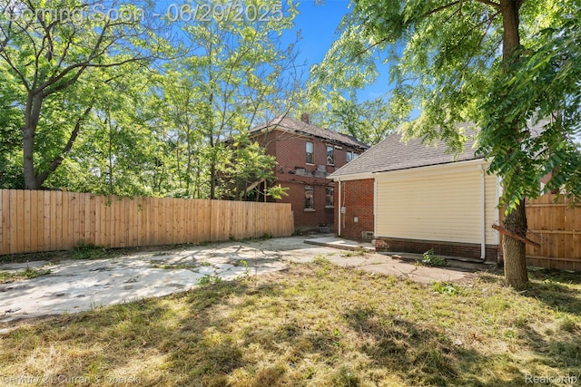4220 Webb St, Detroit, MI 48204 - view of yard with a patio area