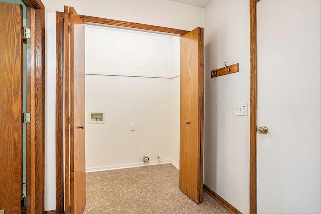 298 Chasseral Ct NW, Comstock Park, MI 49321 - laundry room featuring hookup for a washing machine and baseboards