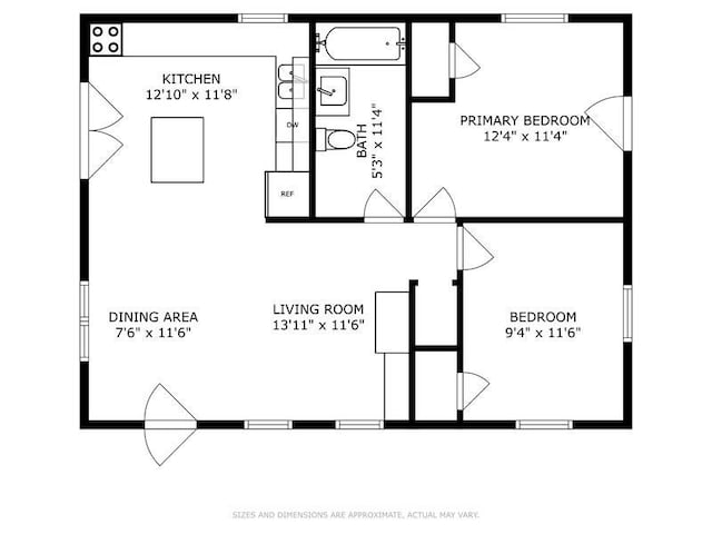 15826 Lakeshore Rd Unit 1, Union Pier, MI 49129 - room layout
