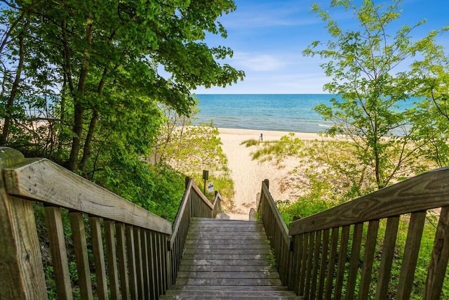 15826 Lakeshore Rd Unit 1, Union Pier, MI 49129 - water view with local beach