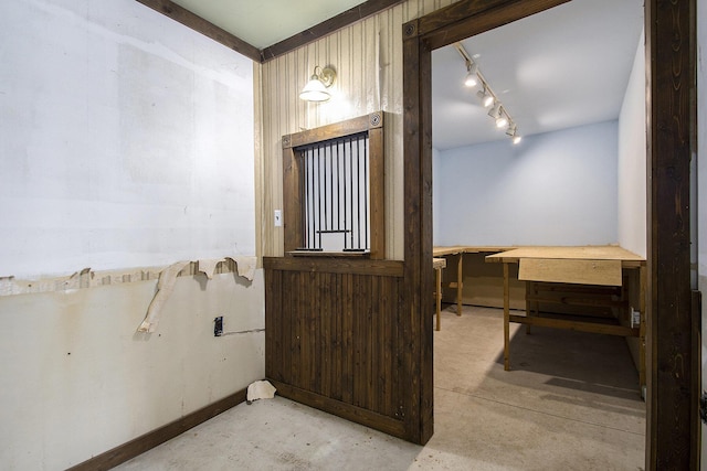 68149 Lawndale St, Edwardsburg, MI 49112 - foyer featuring concrete floors