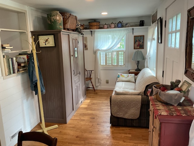 50 N Sprague St, Coldwater, MI 49036 - living area featuring light wood-style floors and baseboards