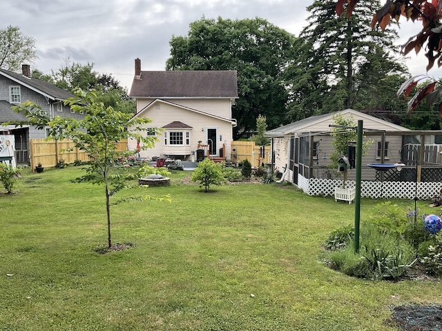 50 N Sprague St, Coldwater, MI 49036 - view of yard