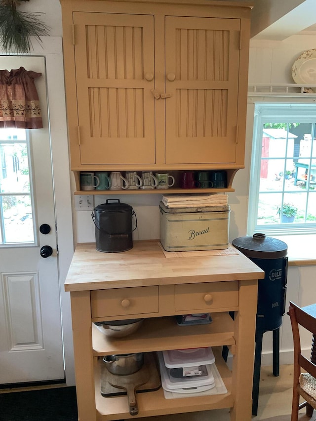 50 N Sprague St, Coldwater, MI 49036 - kitchen featuring wood counters