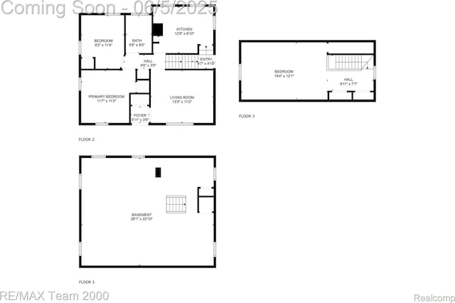 2922 Bailey Ave, Wyandotte, MI 48146 - home floor plan
