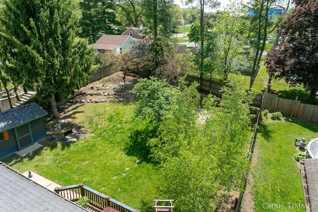 510 W Marshall St, Hastings, MI 49058 - view of fenced backyard