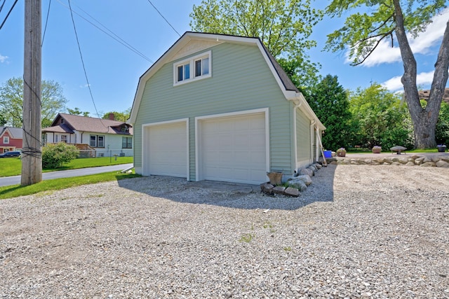 350 N Broadway St, Lake Orion, MI 48362 - view of detached garage