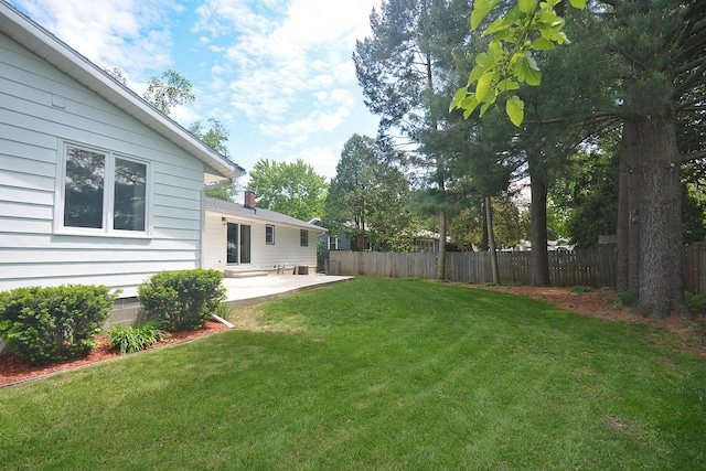 222 S Park St, Zeeland, MI 49464 - view of yard featuring a patio area