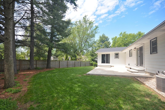 222 S Park St, Zeeland, MI 49464 - view of yard featuring a patio area and cooling unit