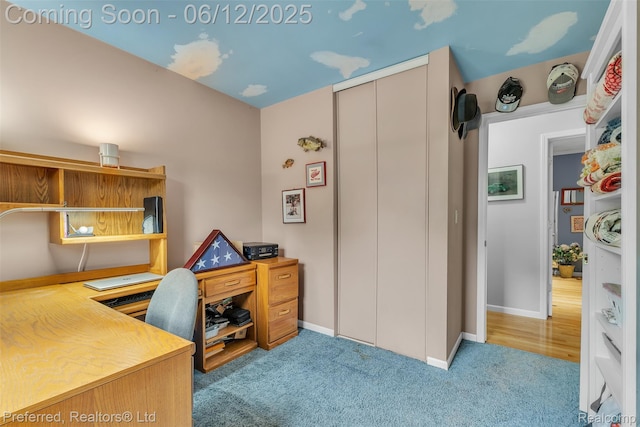 23637 Cranbrooke Dr, Novi, MI 48375 - carpeted office with baseboards