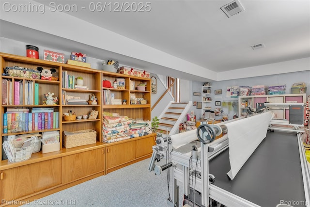 23637 Cranbrooke Dr, Novi, MI 48375 - view of carpeted office