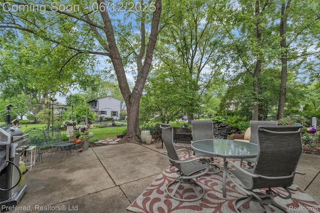 23637 Cranbrooke Dr, Novi, MI 48375 - view of patio with outdoor dining space and area for grilling