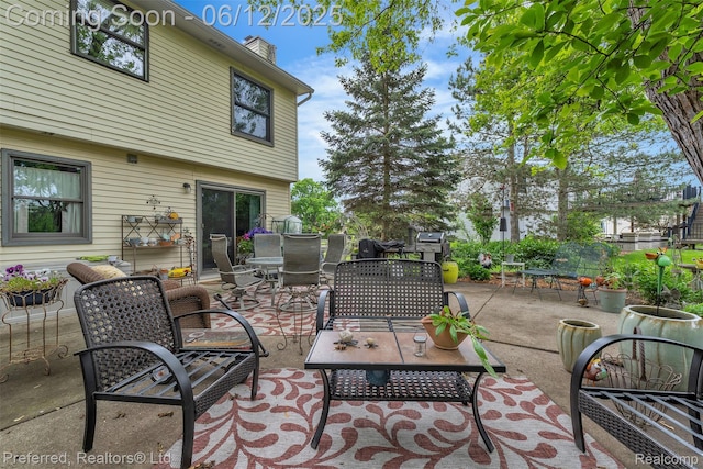 23637 Cranbrooke Dr, Novi, MI 48375 - view of patio / terrace with outdoor dining space