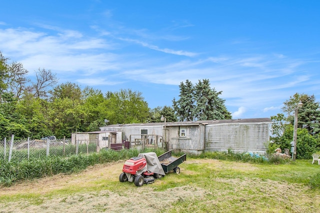 8305 Goodwin Rd, Lyons, MI 48851 - view of back of house