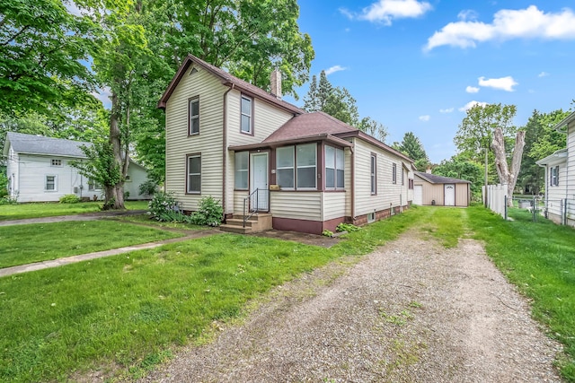 56 Cutter Ave, Coldwater, MI 49036 - traditional-style home featuring dirt driveway