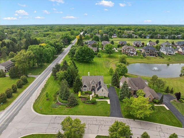 998 Eagle Ave, Ann Arbor, MI 48103 - aerial view of residential area with a large body of water