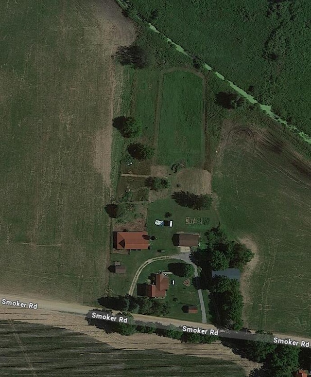 1232 Smoker Rd, Bronson, MI 49028 - map of property location