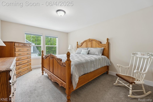 1720 Carlisle St, Howell, MI 48855 - bedroom featuring light carpet and baseboards