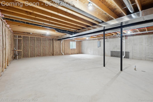 1720 Carlisle St, Howell, MI 48855 - basement with electric panel