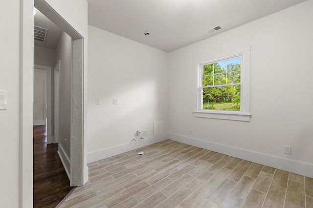 1174 Taylor St, Detroit, MI 48202 - empty room featuring light wood finished floors and baseboards