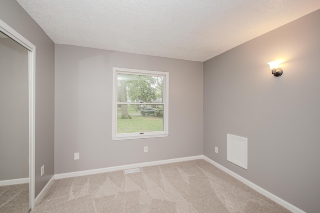 242 S Wallace Blvd, Ypsilanti, MI 48197 - unfurnished room with a textured ceiling, light carpet, and baseboards
