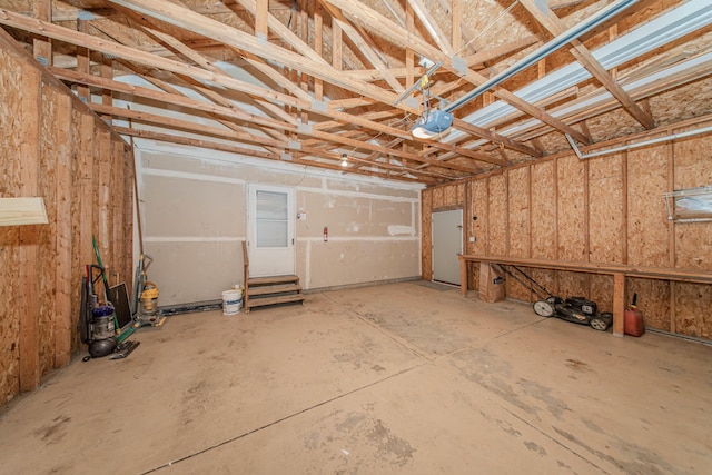 242 S Wallace Blvd, Ypsilanti, MI 48197 - garage with a garage door opener