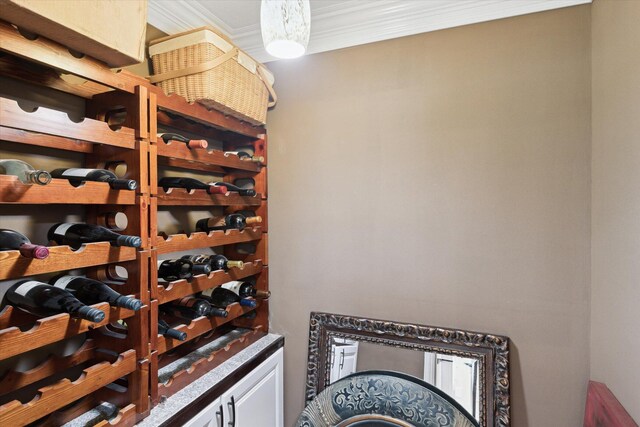 71438 Forest Eagle Ln, Niles, MI 49120 - wine cellar featuring ornamental molding