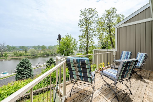 193 Wayne St, Saint Joseph, MI 49085 - deck with a water view