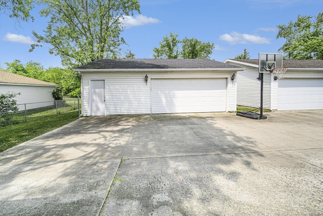 111 N Maple Rd, Saline, MI 48176 - view of detached garage