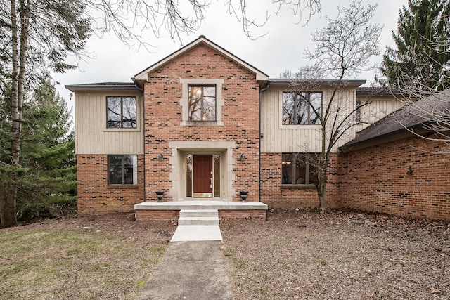 3329 Craig Rd, Ann Arbor, MI 48103 - view of front facade featuring brick siding