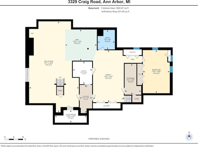 3329 Craig Rd, Ann Arbor, MI 48103 - property floor plan