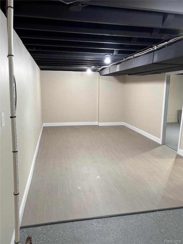 1139 S 7th St, Ann Arbor, MI 48103 - finished below grade area with baseboards