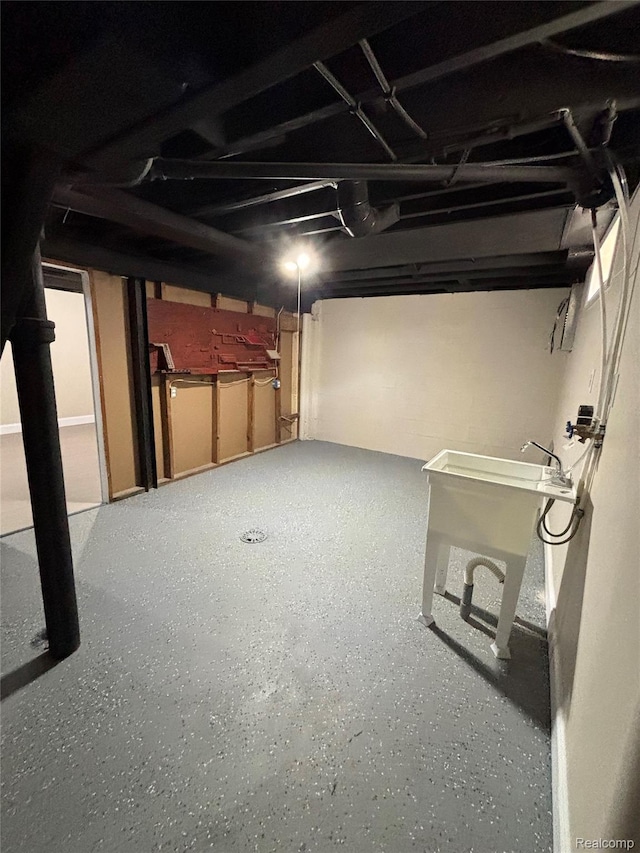 1139 S 7th St, Ann Arbor, MI 48103 - view of unfinished basement