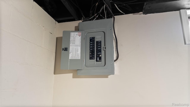 1139 S 7th St, Ann Arbor, MI 48103 - utility room with electric panel