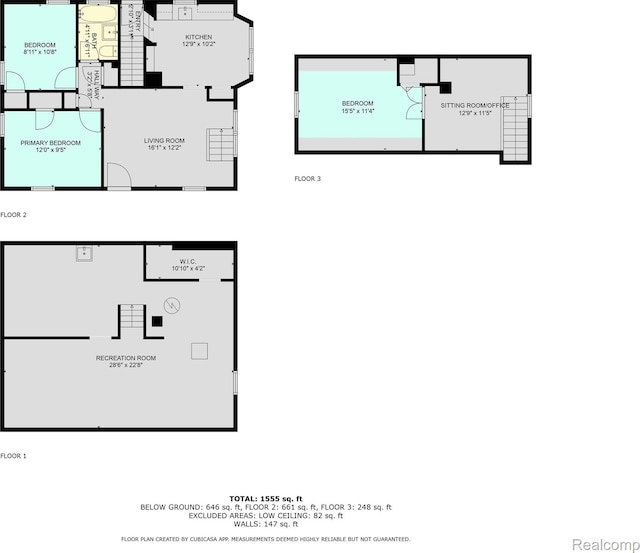 1139 S 7th St, Ann Arbor, MI 48103 - view of property floor plan