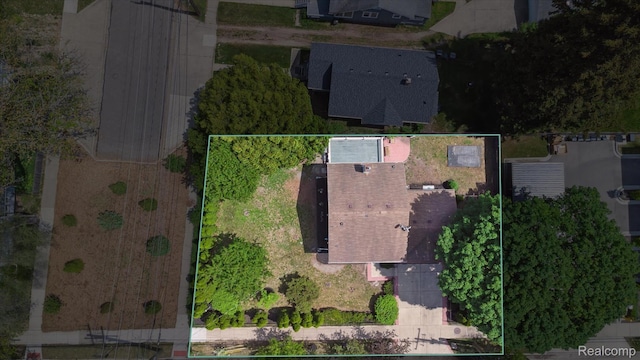 1011 Knowles St, Royal Oak, MI 48067 - view of property location with property parcel outlined