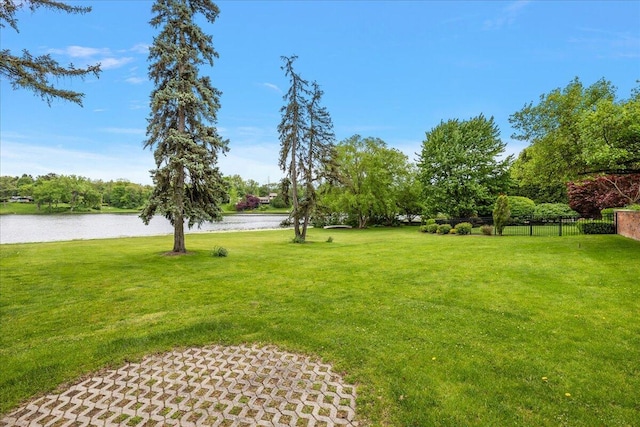 490 E Long Lake Rd, Bloomfield Hills, MI 48304 - view of yard with a water view