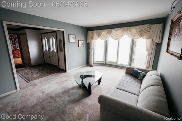 515 Oakbridge Dr, Rochester, MI 48306 - living area featuring plenty of natural light and carpet floors