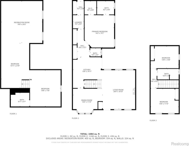 32051 W Cranston St, New Haven, MI 48048 - home floor plan