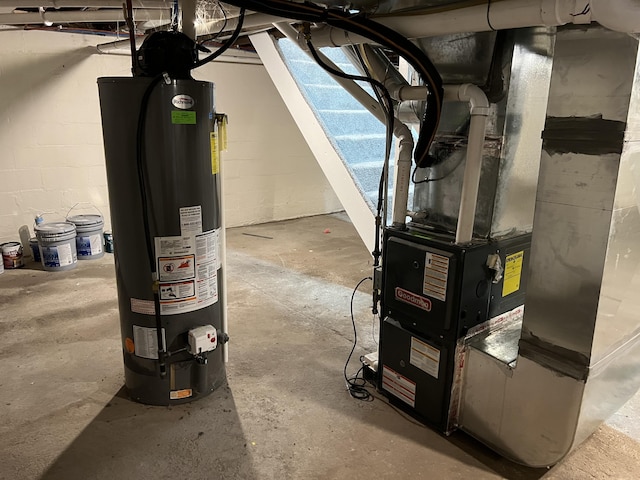 1302 Barnes St, Albion, MI 49224 - utilities with water heater