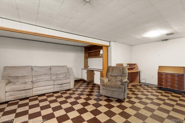 3183 Mildred St, Wayne, MI 48184 - sitting room featuring tile patterned floors