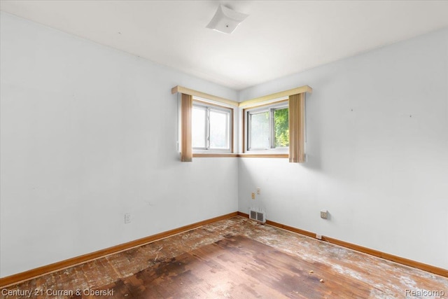 3183 Mildred St, Wayne, MI 48184 - empty room with baseboards and wood finished floors