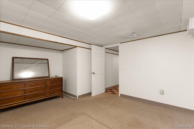 3183 Mildred St, Wayne, MI 48184 - finished basement featuring baseboards and carpet flooring